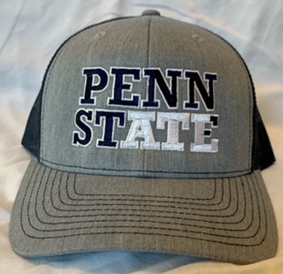 grey-navy-penn-state-trucker-hat-front-view
