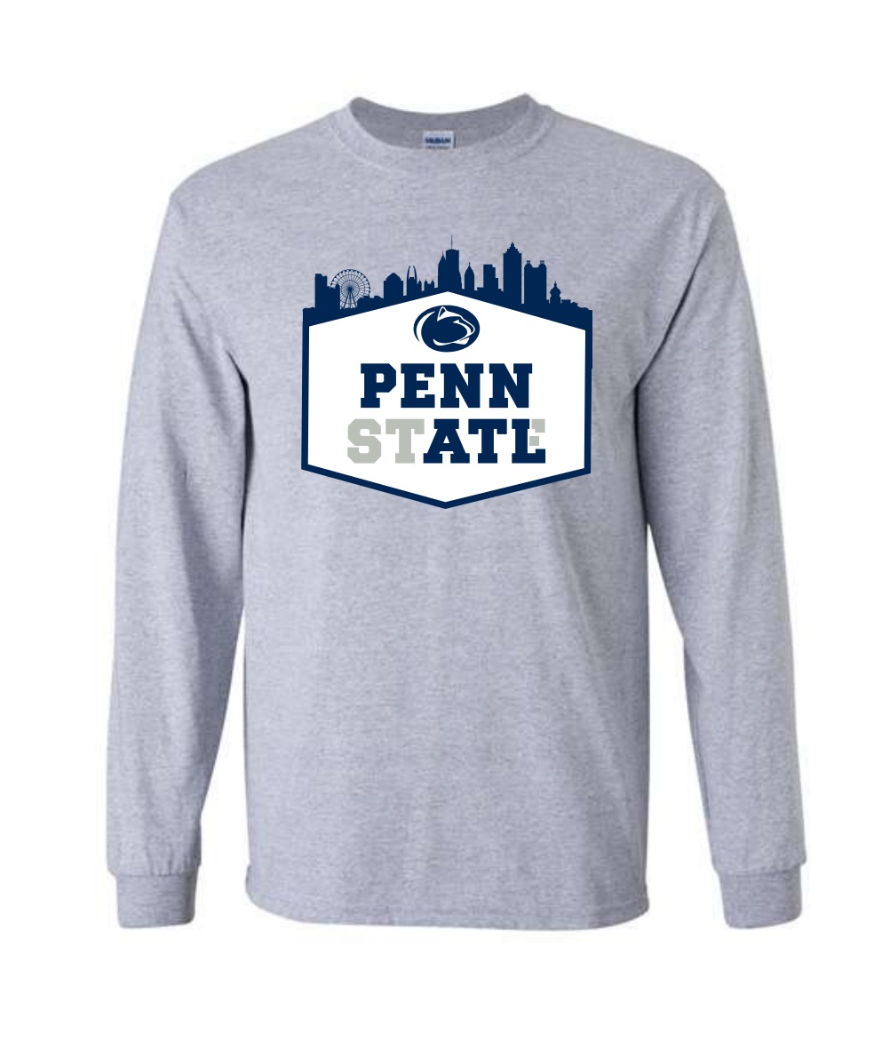 2021-gray-skyline-penn-state-atl-longsleeve-tee